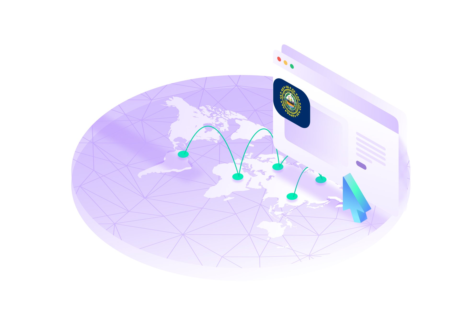 High speed and instant connection New Hampshire proxy