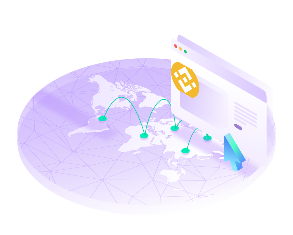 Access from any country with Binance Proxy