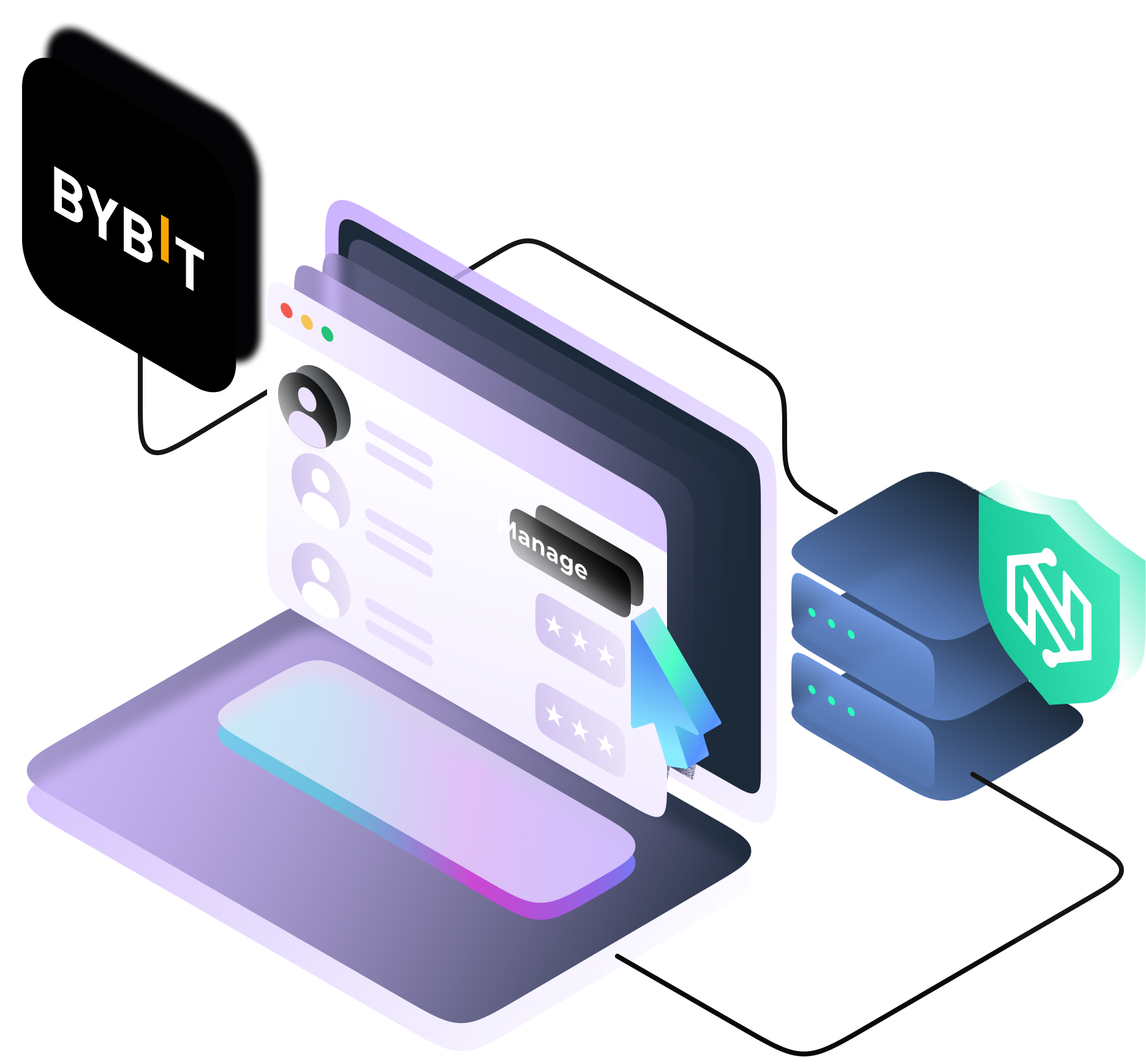 Manage multiple accounts with Bybit proxy