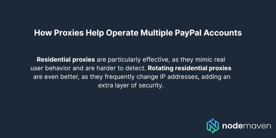 How Proxies Help Operate Multiple PayPal Accounts