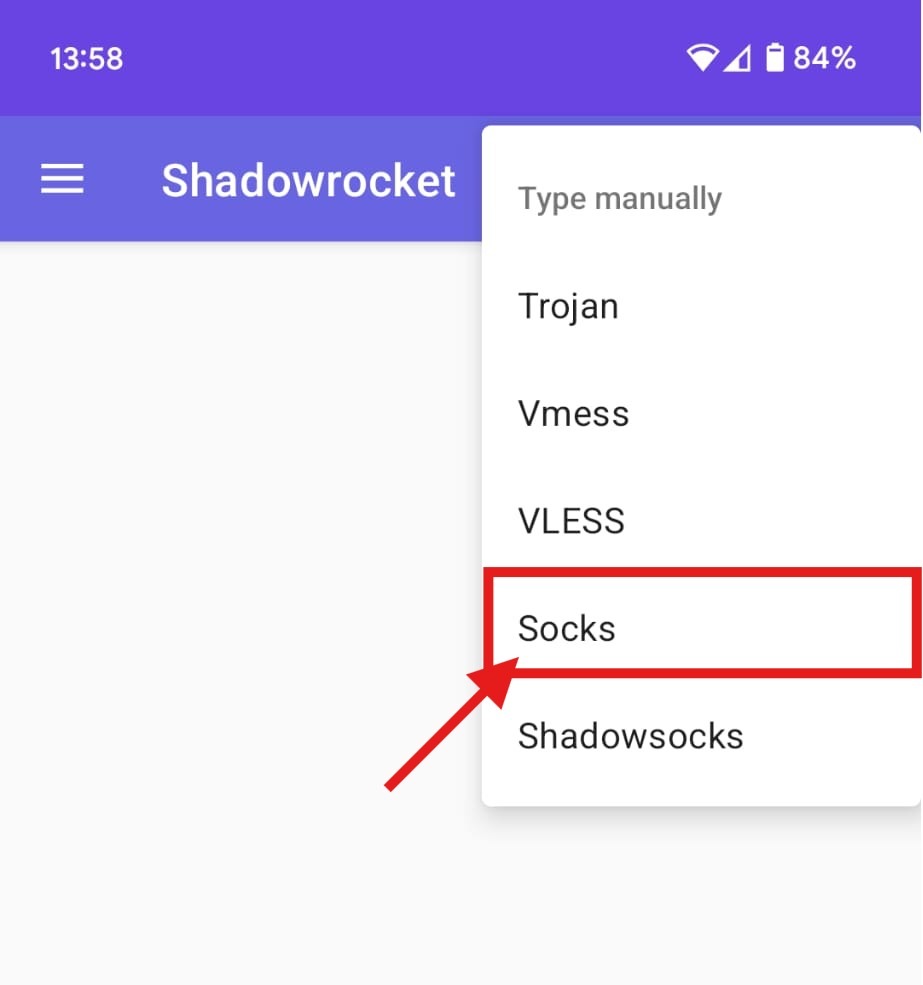 Proxies for shadowrocket step 5