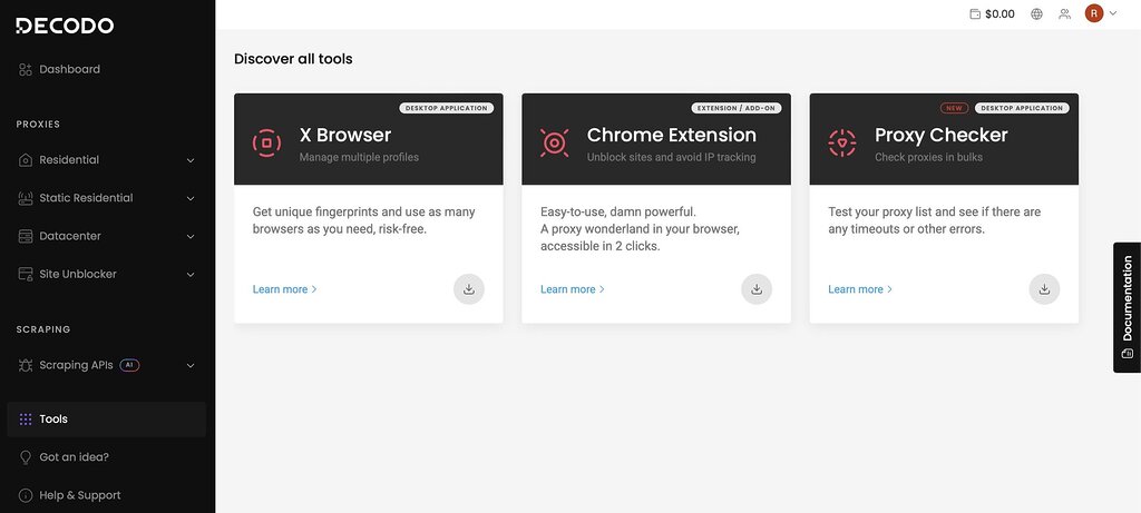 Decodo Tools