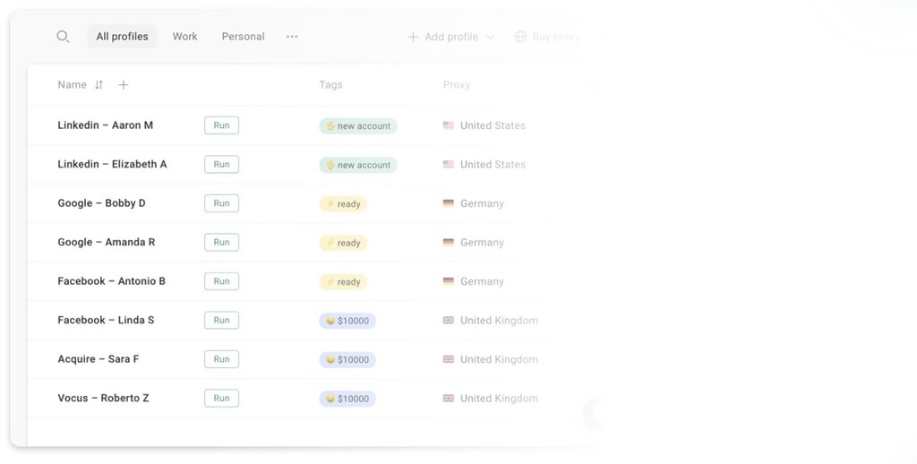 GoLogin overview