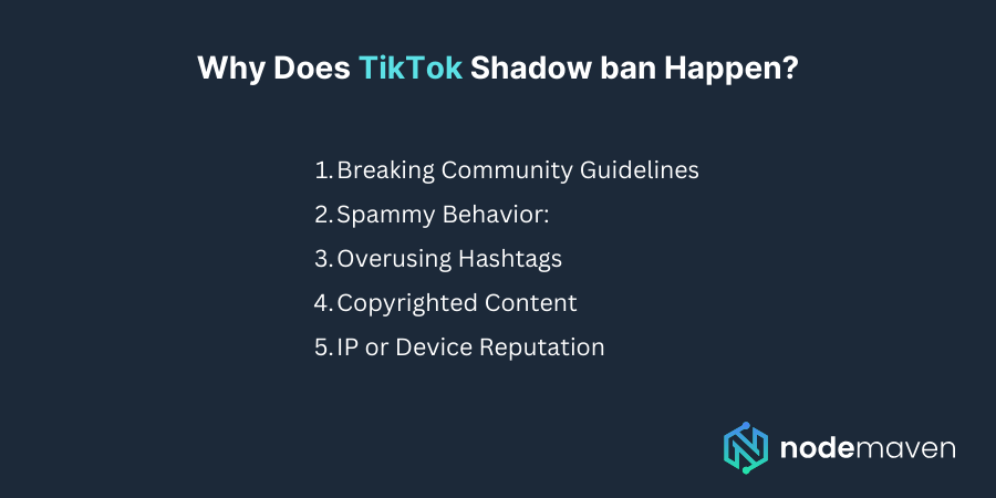 Why Does TikTok Shadow ban Happen?