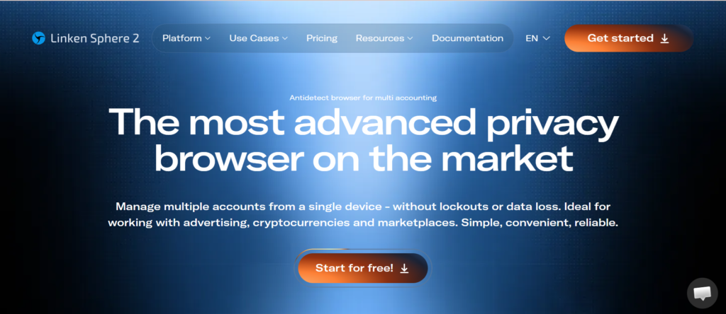 Linken Sphere homepage