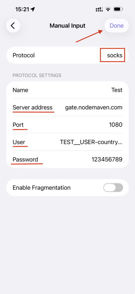 Happ Proxy Configuration - NodeMaven