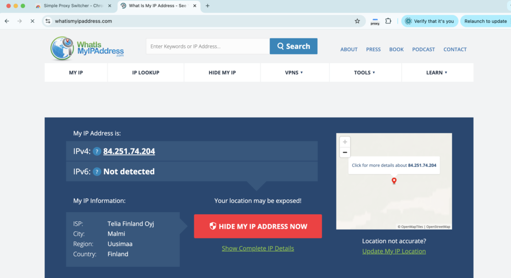 IP Checker Tool