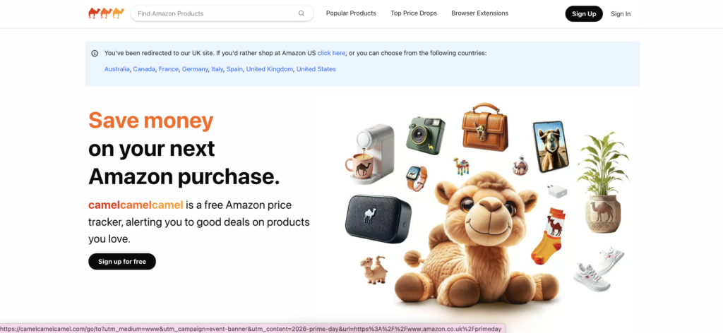 CamelCamelCamel - Best Price Monitoring Tools for Ecommerce in 2026 - NodeMaven 