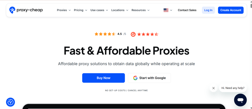 Главная страница proxy-cheap