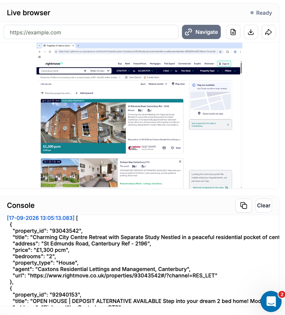 Rightmove Scraper: How to Extract Property Data Step by Step