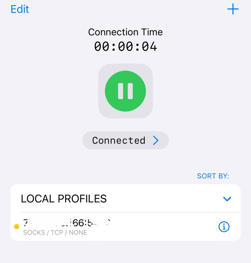 Streisand VPN Setup, Server Connected.