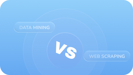 Добыча данных vs. Веб-скрапинг: Ключевые различия, примеры и варианты использования прокси