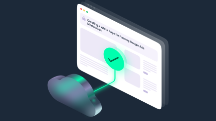 Создание «белой» страницы для прохождения модерации Google Ads