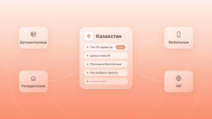 Топ-10 лучших прокси Казахстана: сравнение платных и бесплатных вариантов